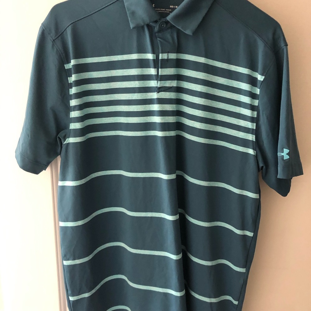 Under armour dry fit collared shirt
